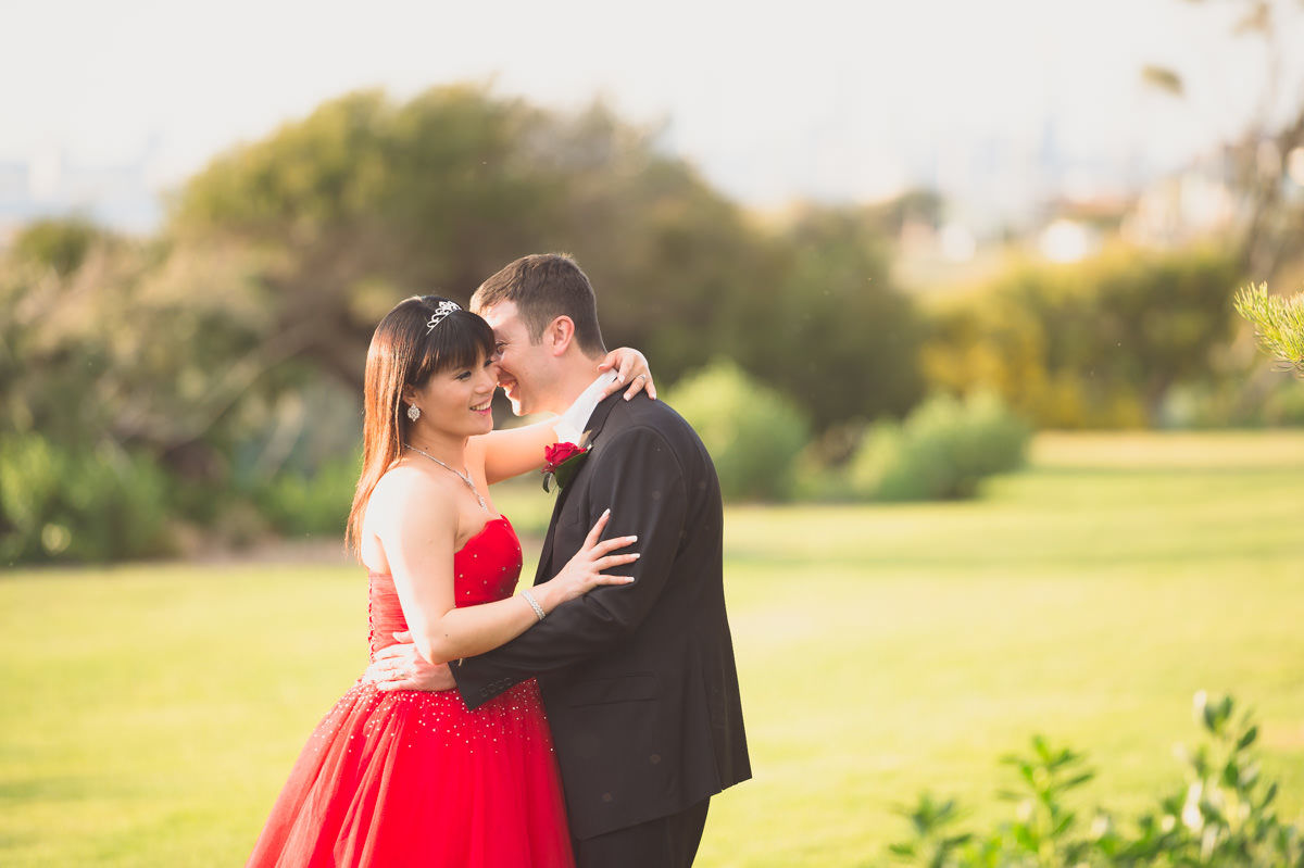 Wedding kiss at The Brighton Savoy