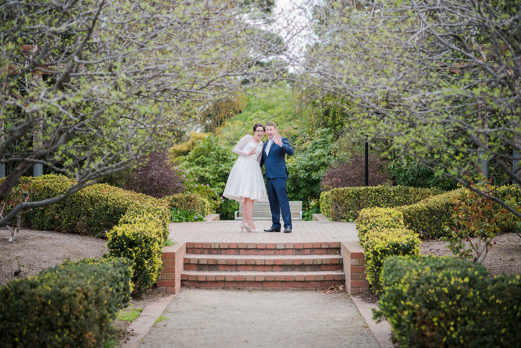 St Kilda Botanical Gardens Wedding