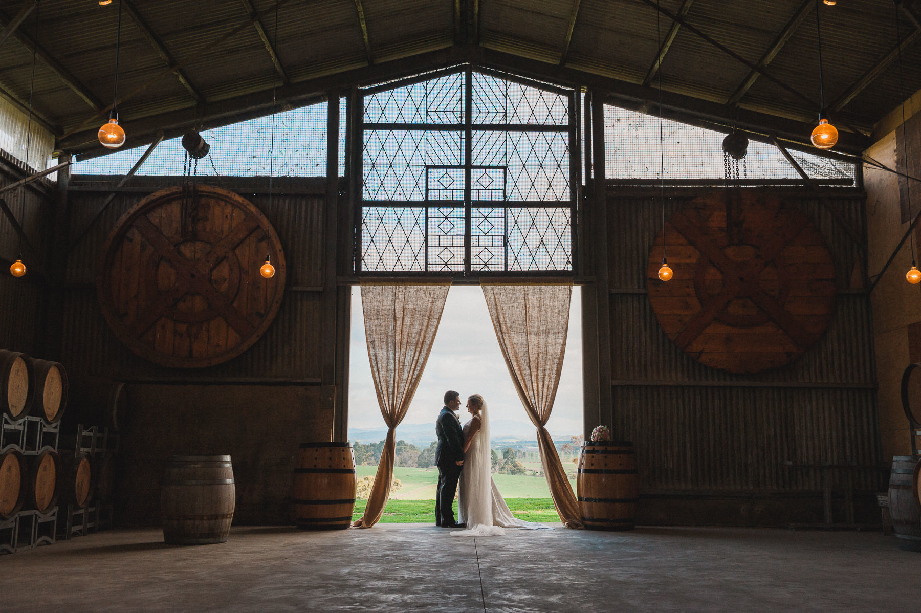 Wedding at Zonzo barn