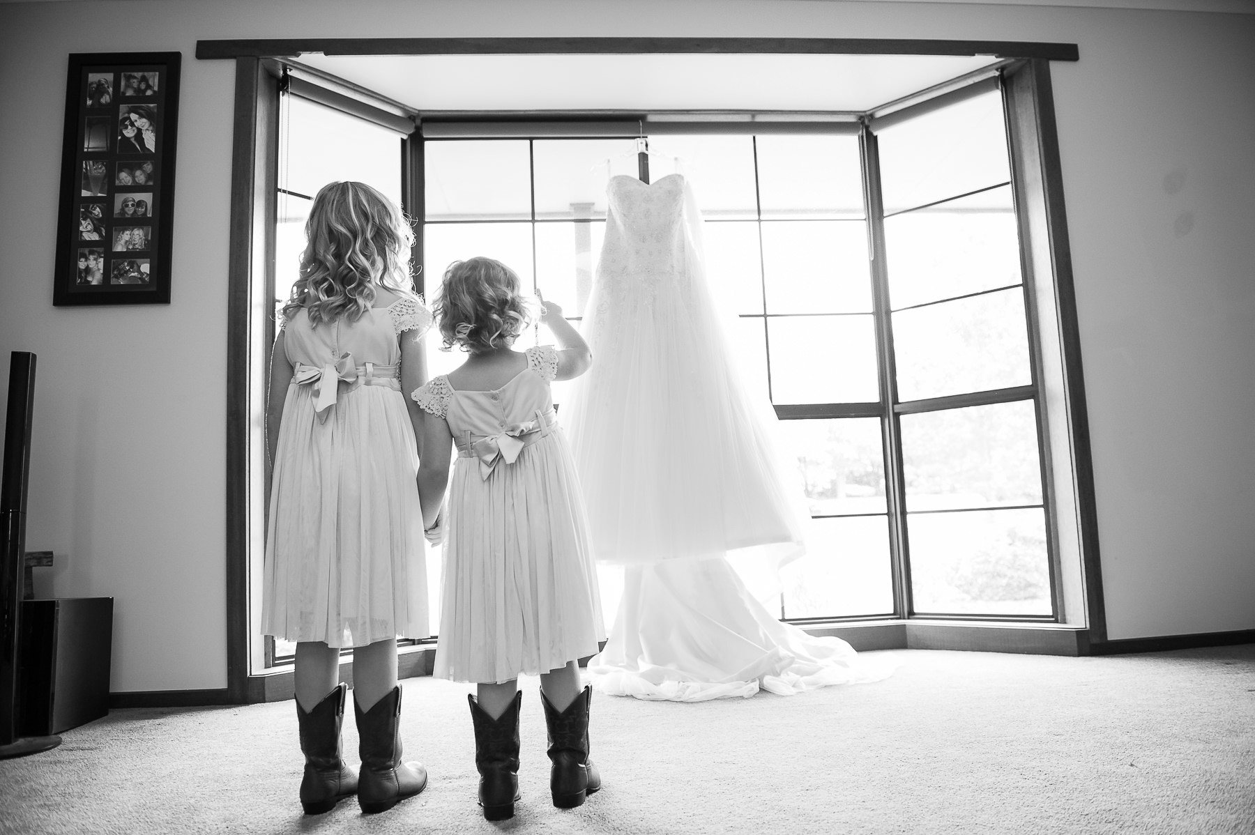Wedding at The Old Cheese Factory Berwick girls