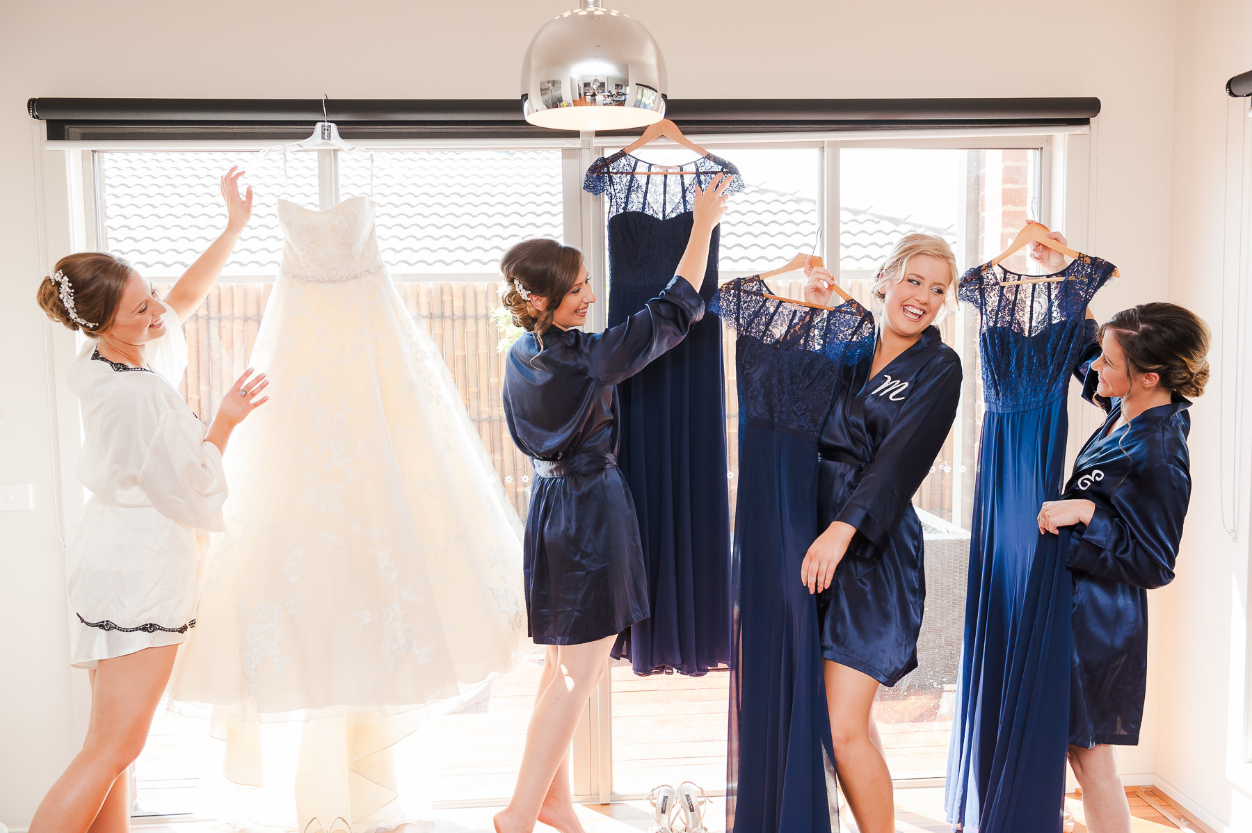 wedding at the Brighton Savoy girls