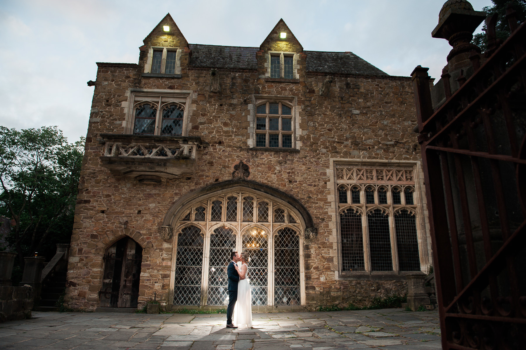 Wedding at Montsalvat nightphoto