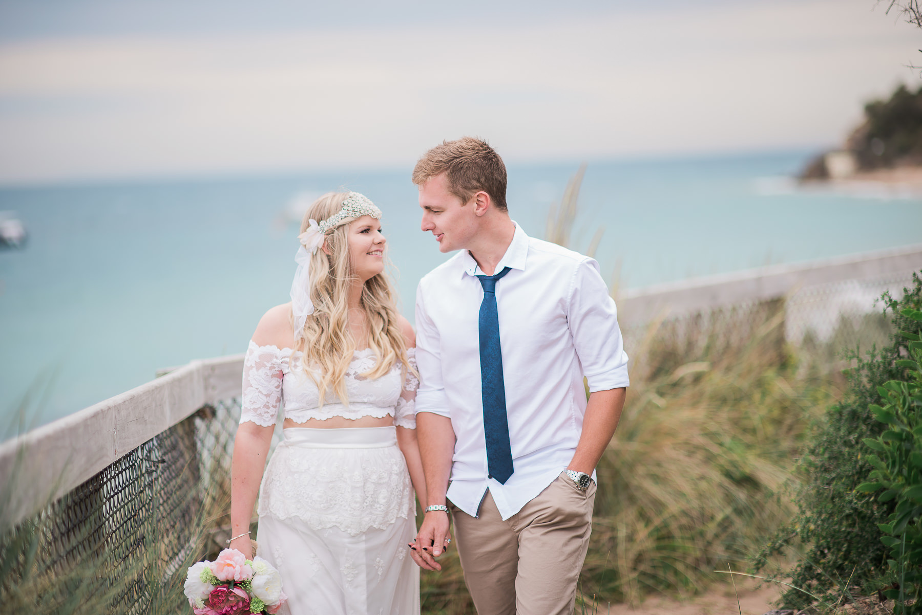 Wedding at Portsea Hotel lovers