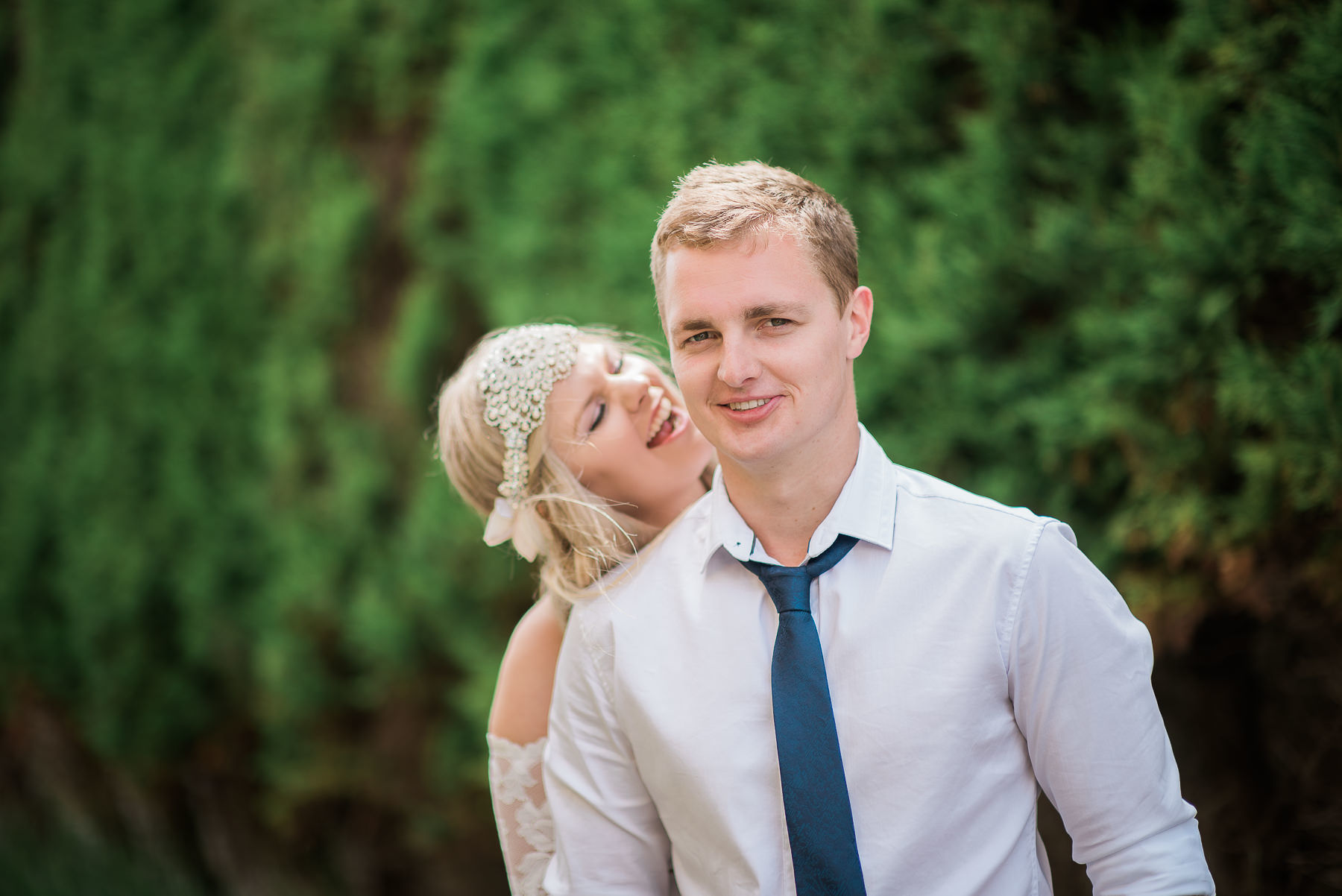 Wedding at Portsea Hotel fun