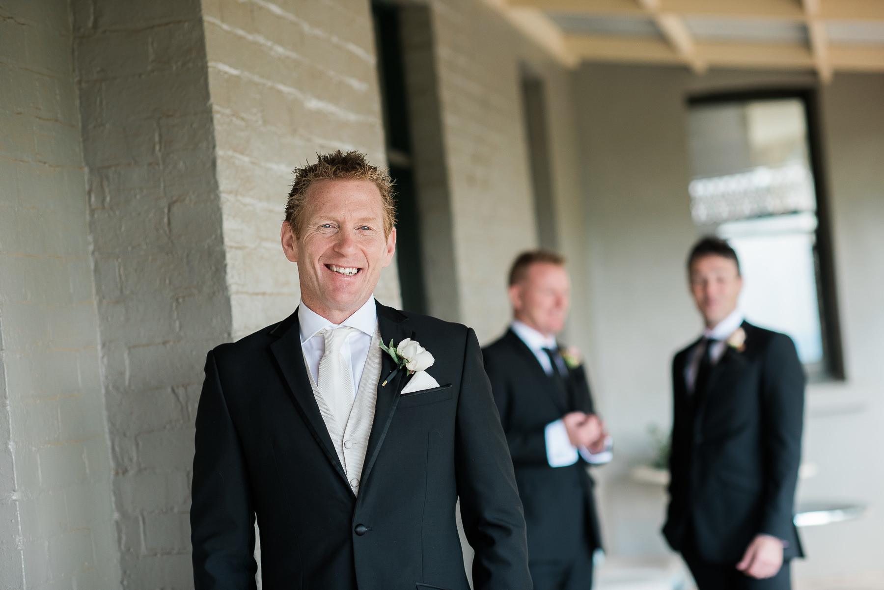 Wedding at The Convent Daylesford boys