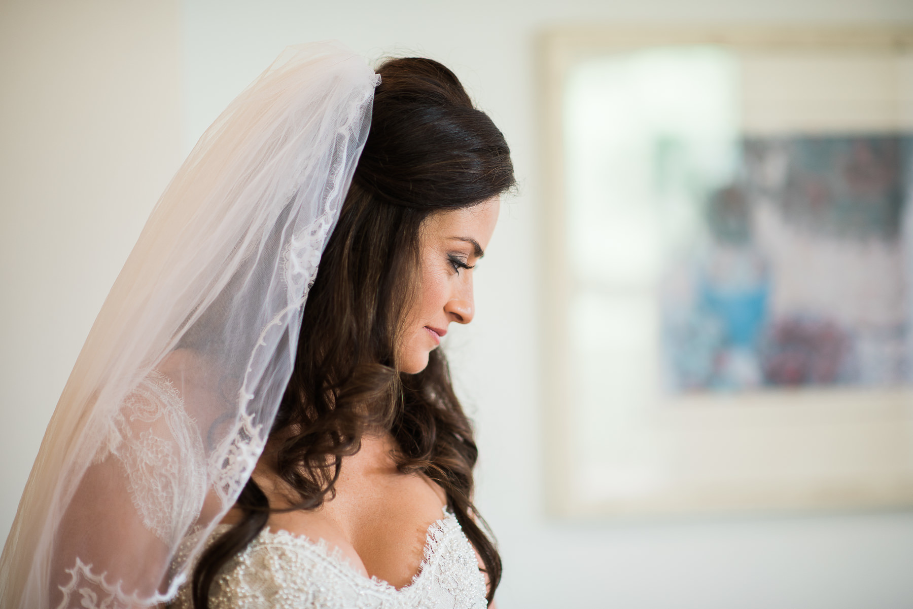 Wedding at The Convent Daylesford bride