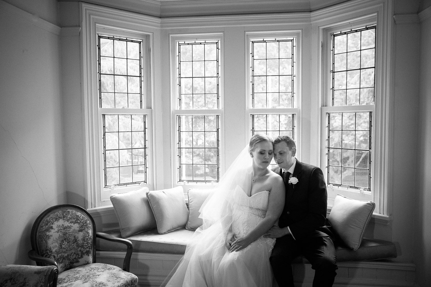 Wedding at The Gables building