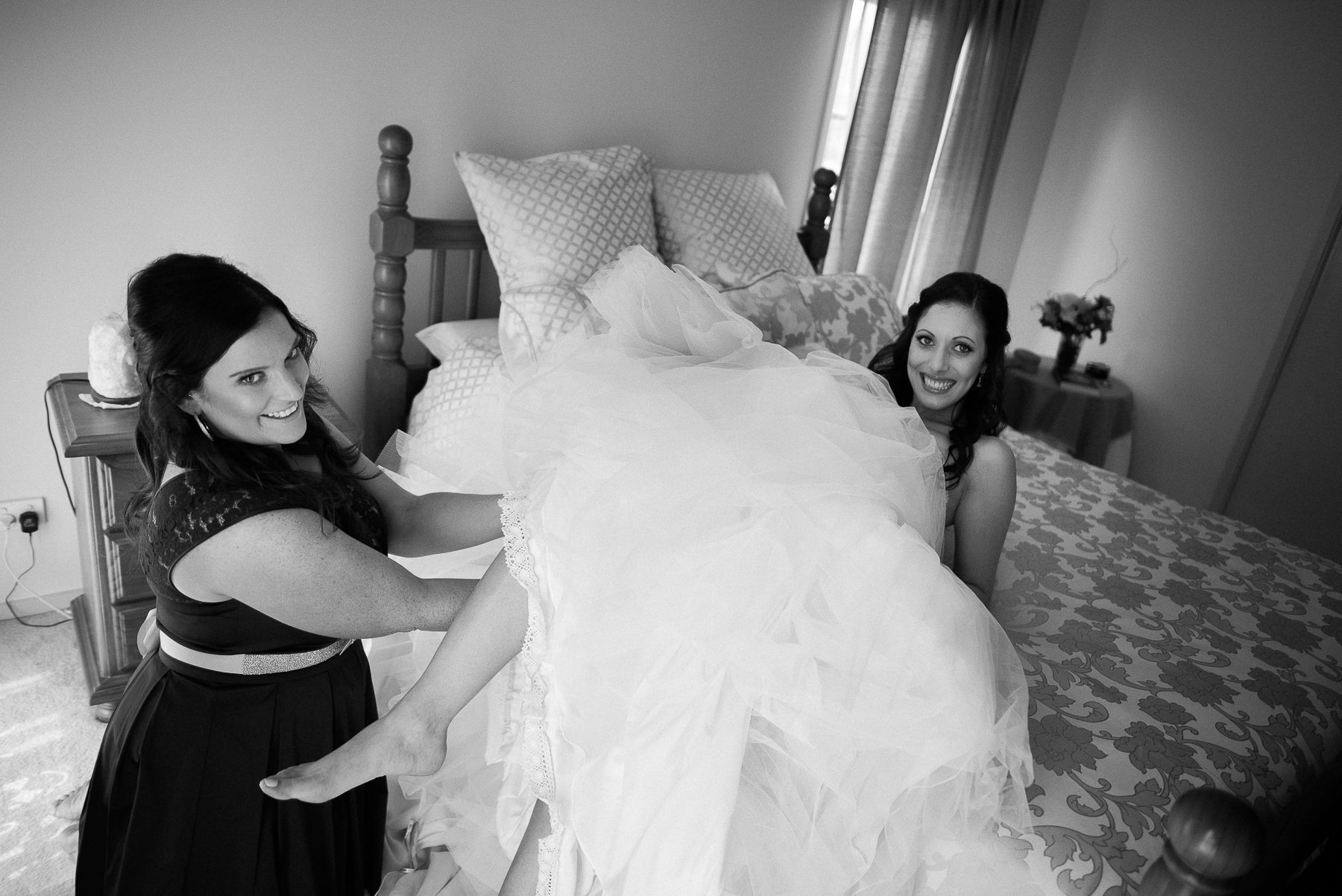 Wedding at Nathania Springs fun