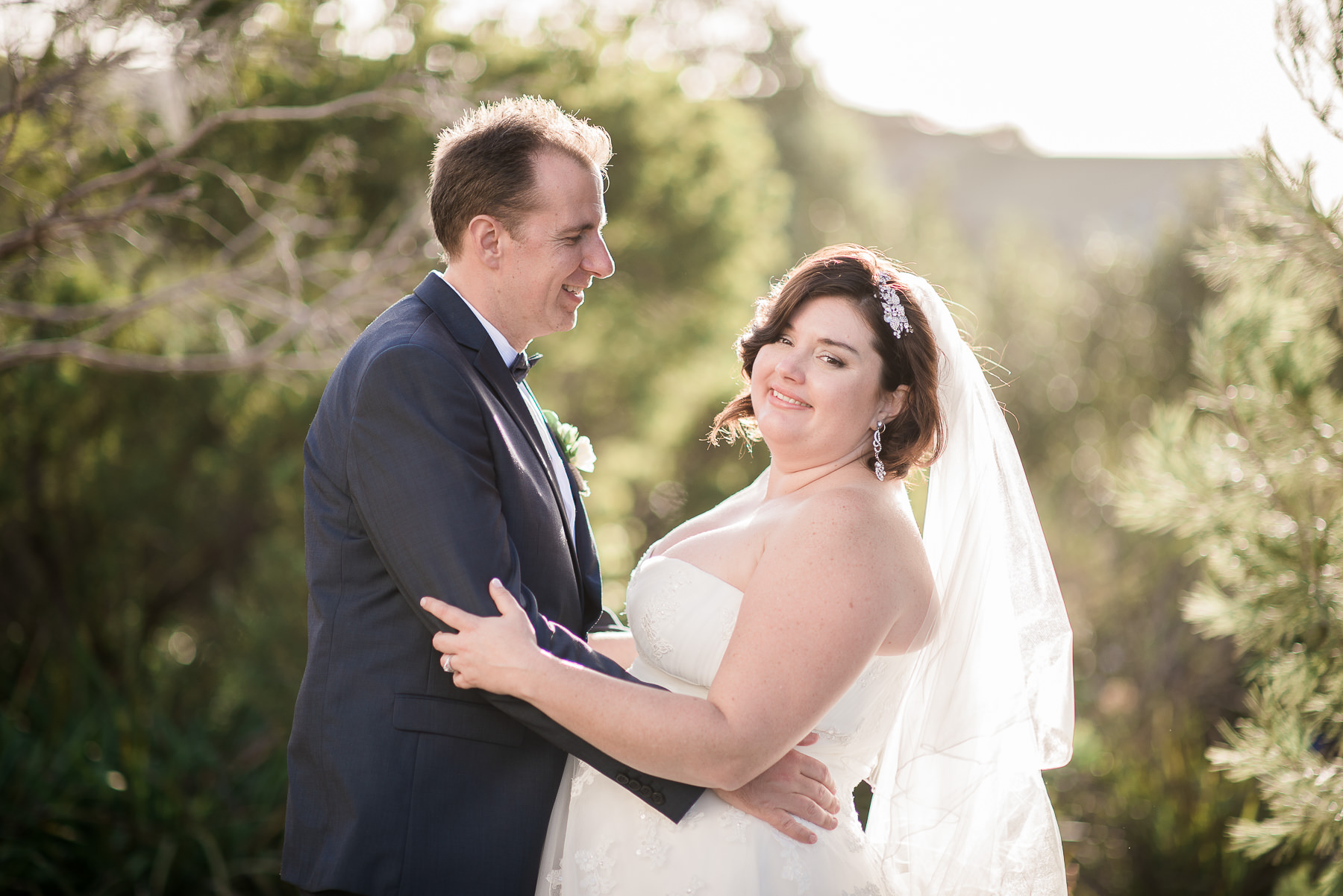 Wedding at a Private Home sun