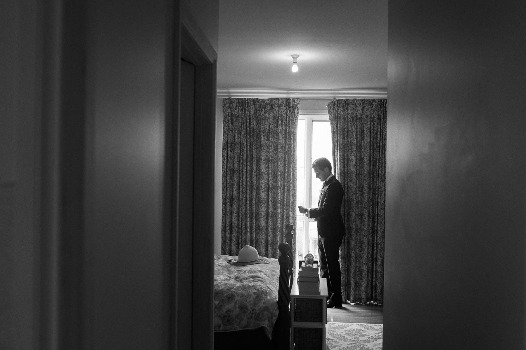 Wedding at Carousel Albert Park groom