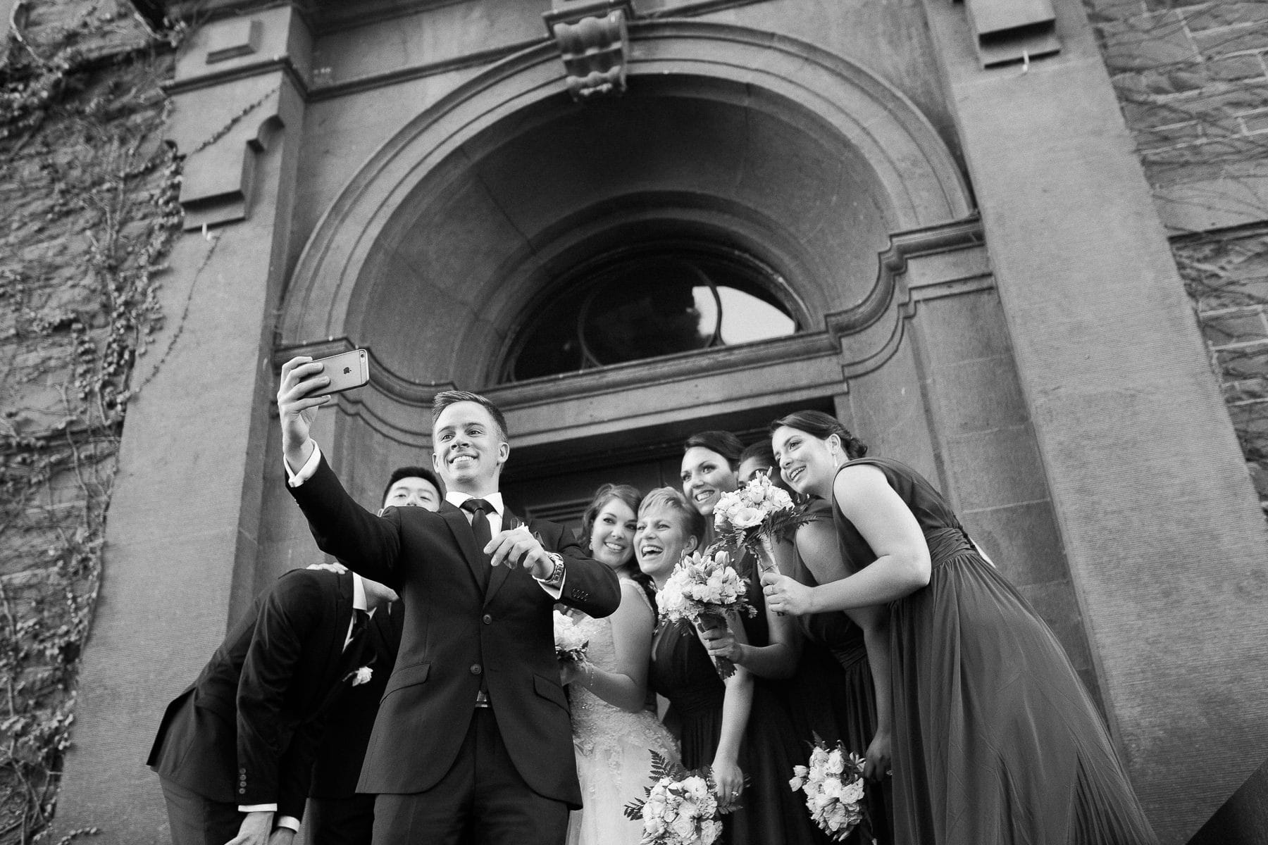Wedding at Carousel Albert Park selfie