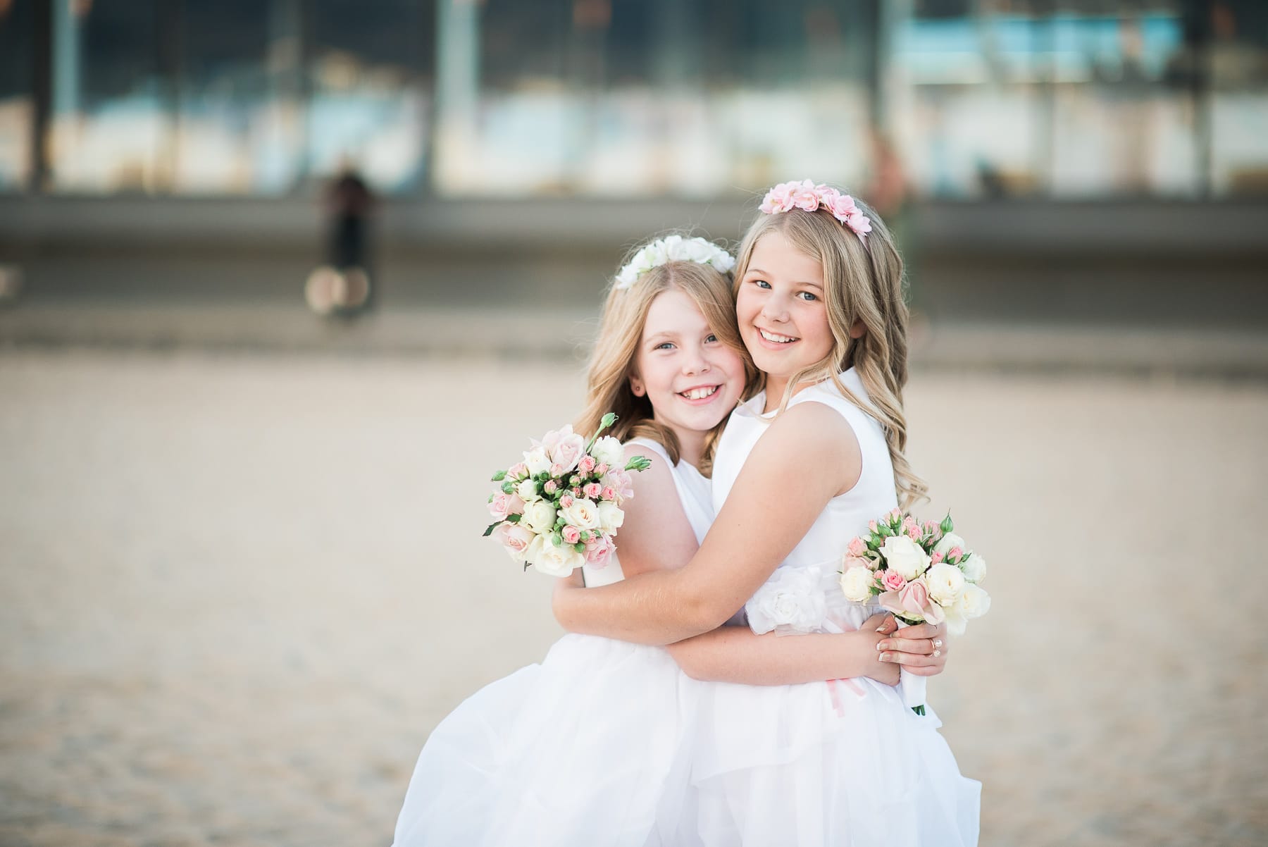 Wedding Sails on the Bay Elwood cute girls