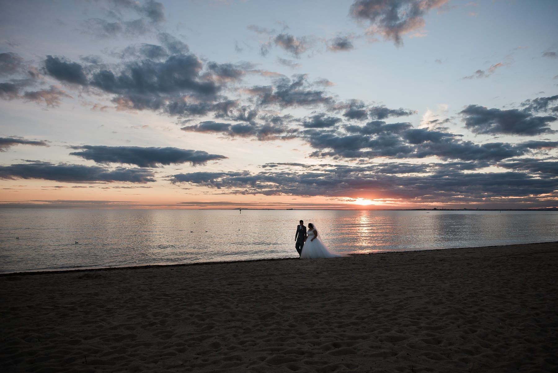 Wedding Sails on the Bay Elwood