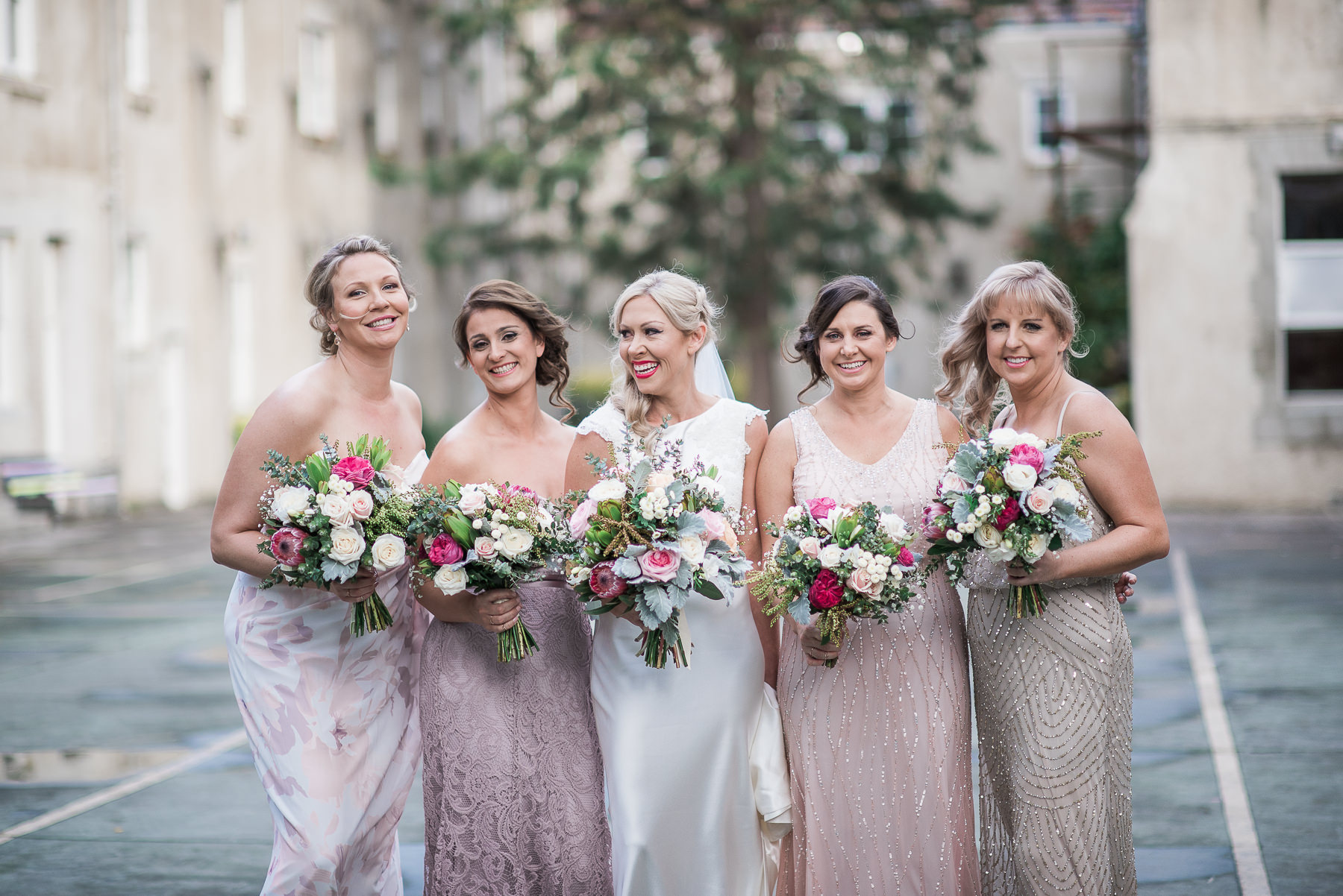 Wedding at the Abbotsford Convent girls