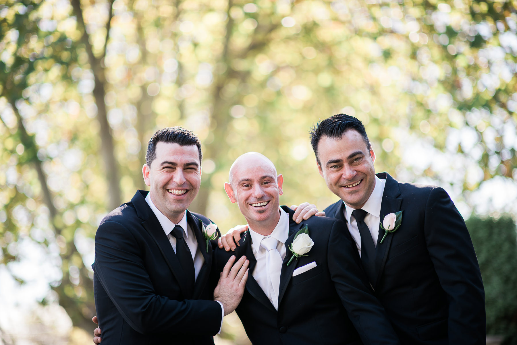 Wedding at Maison Elsternwick boys