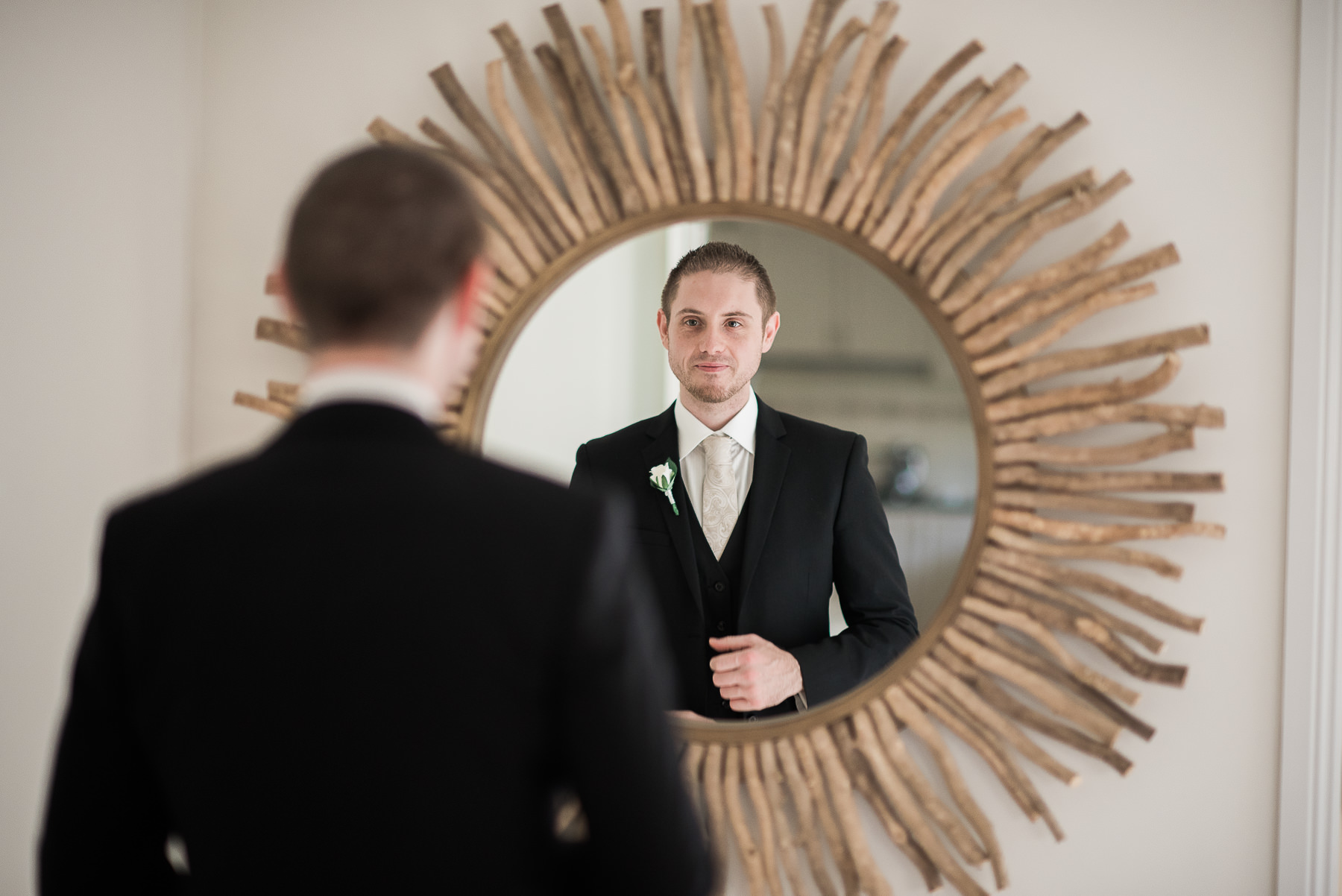 Brighton Savoy wedding day groom