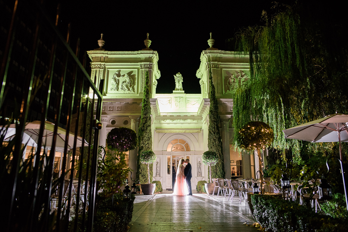 Wedding at the Willows night photo