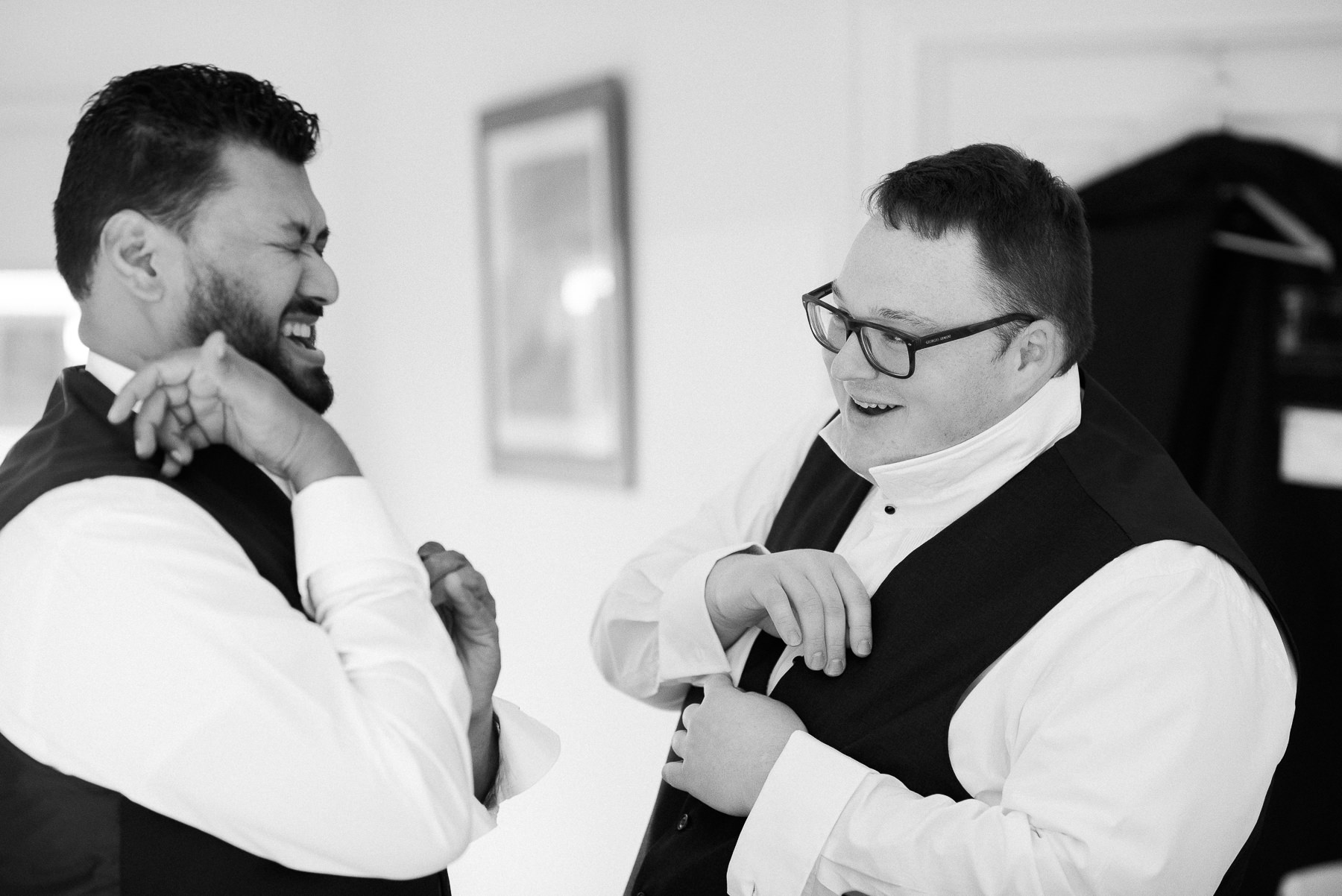 Wedding at Wattle Park boys