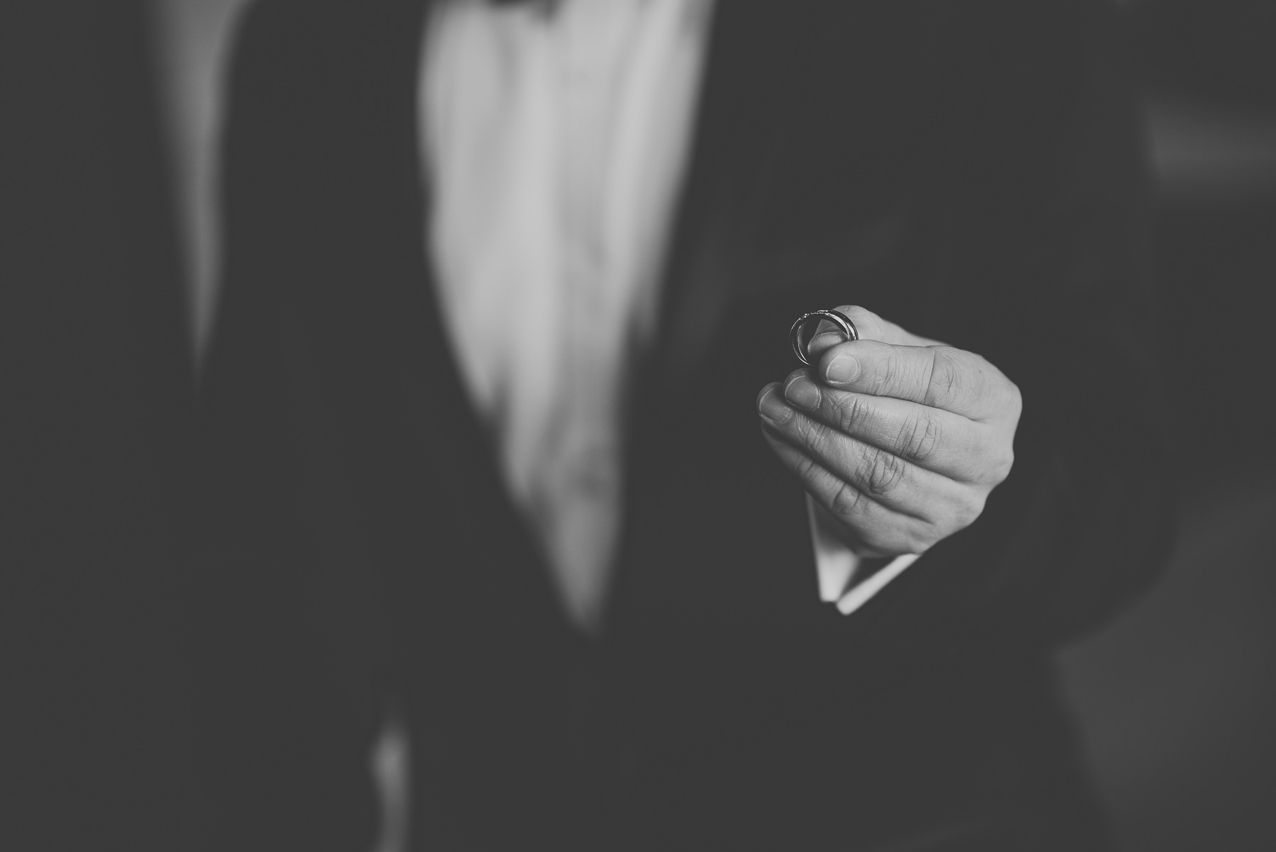 Wedding rings at Sails on the Bay