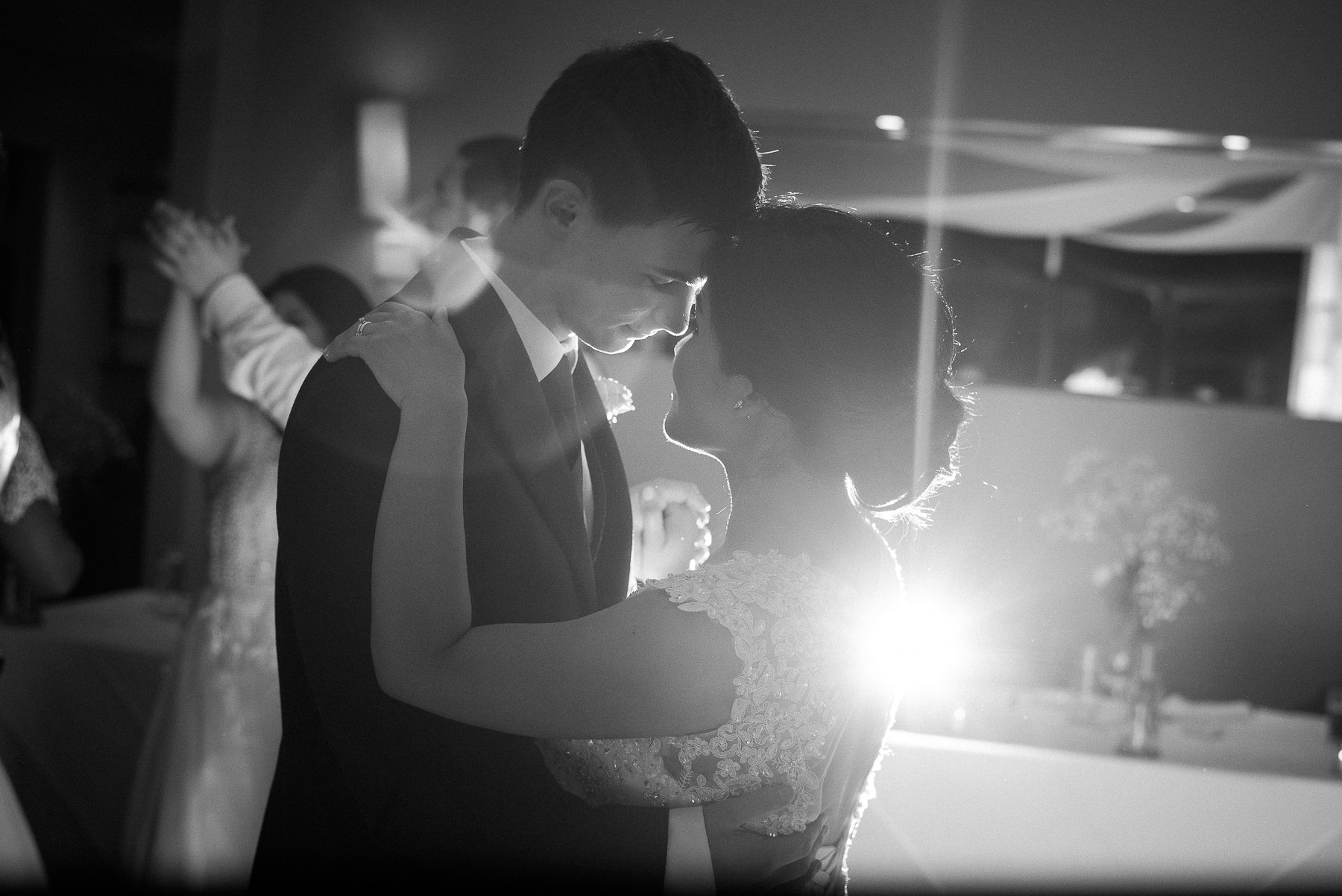 Wedding dance at Sails on the Bay