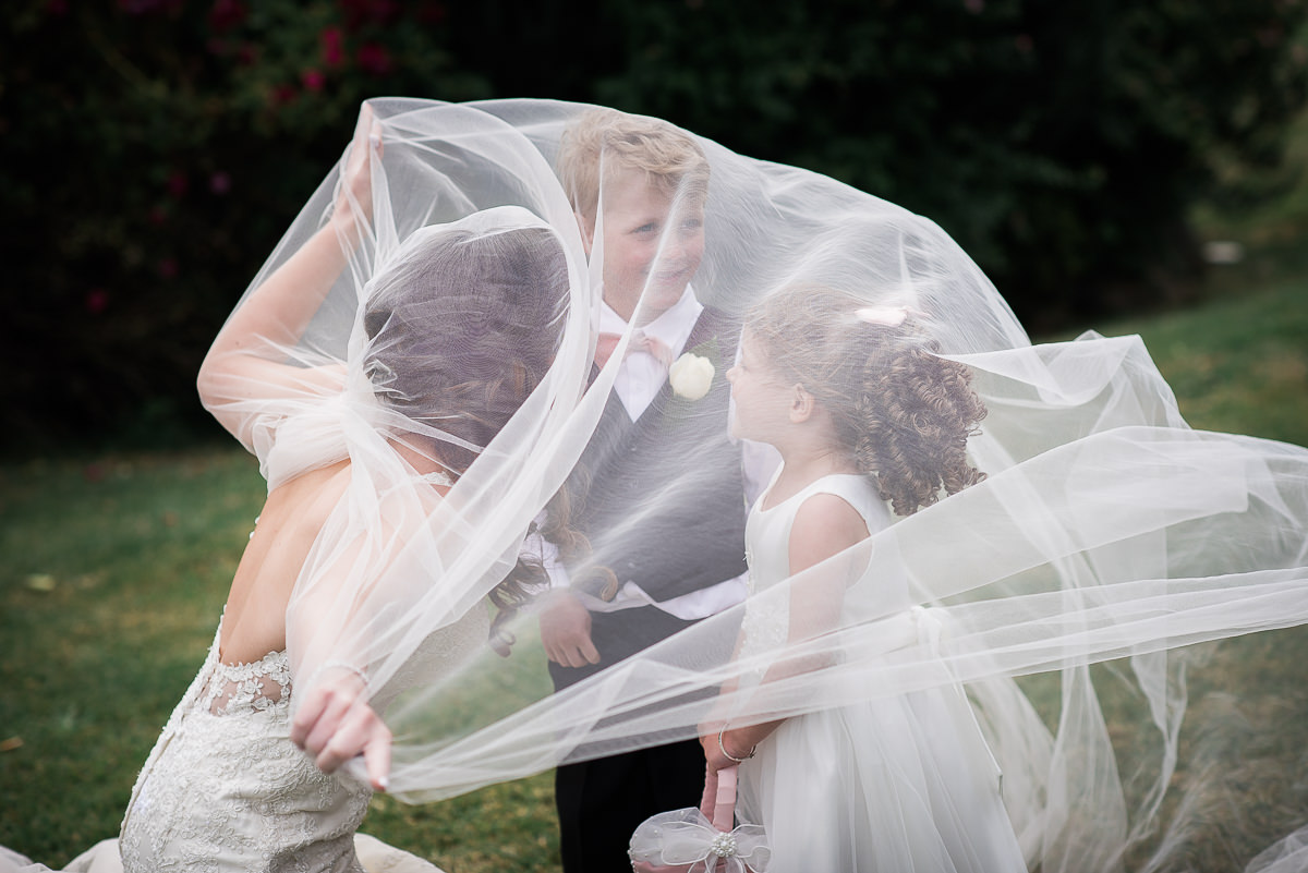 wedding glen erin Winery kids