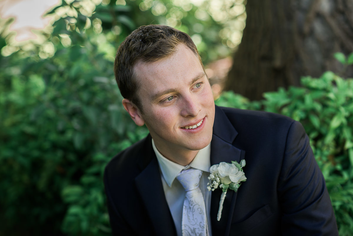 Wedding at Bram Leigh estate groom