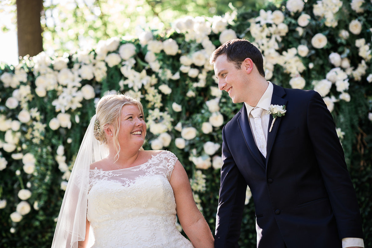 Wedding at Bram Leigh estate couple