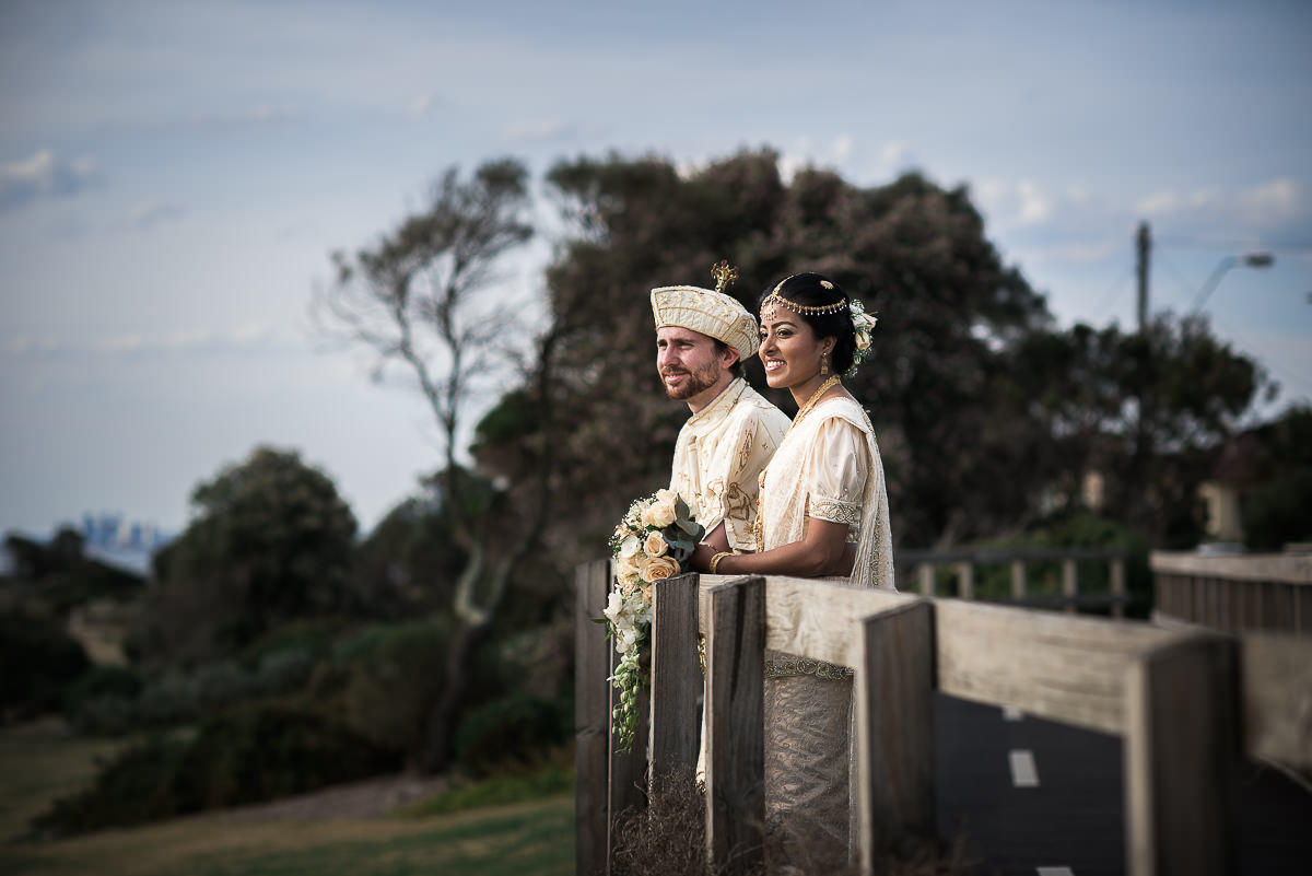 Wedding at the Brighton Savoy couple