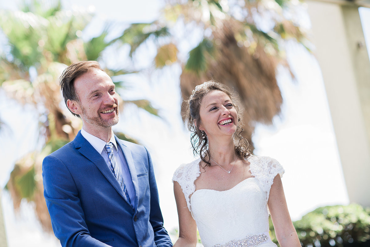 Wedding at Encore St Kilda happy