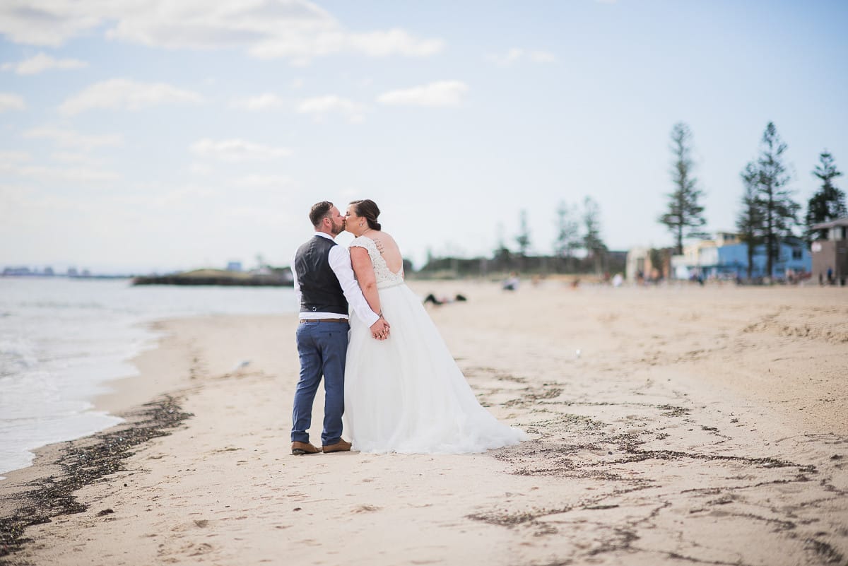 Wedding ceremony Sails on the Bay