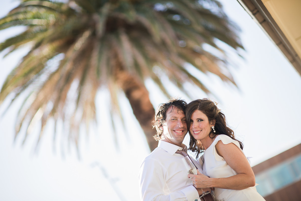 Wedding at Donovans St Kilda plams