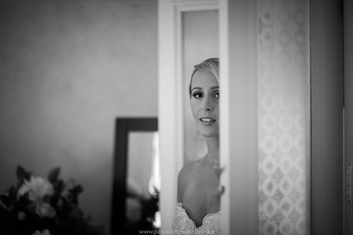 Wedding at Carousel Albert Park bride