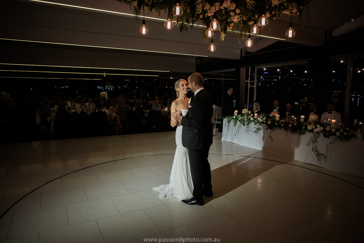 Wedding dance at Carousel Albert Park
