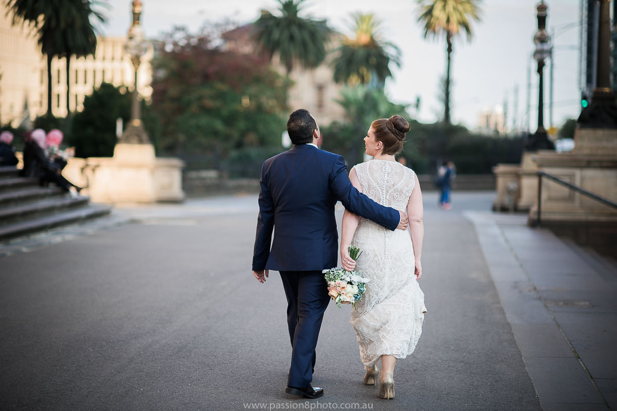 Wedding at Vue de Monde