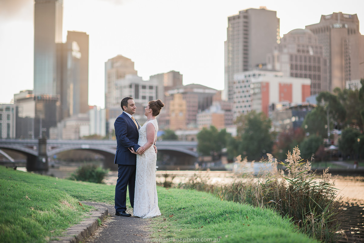 Wedding at Vue de Monde