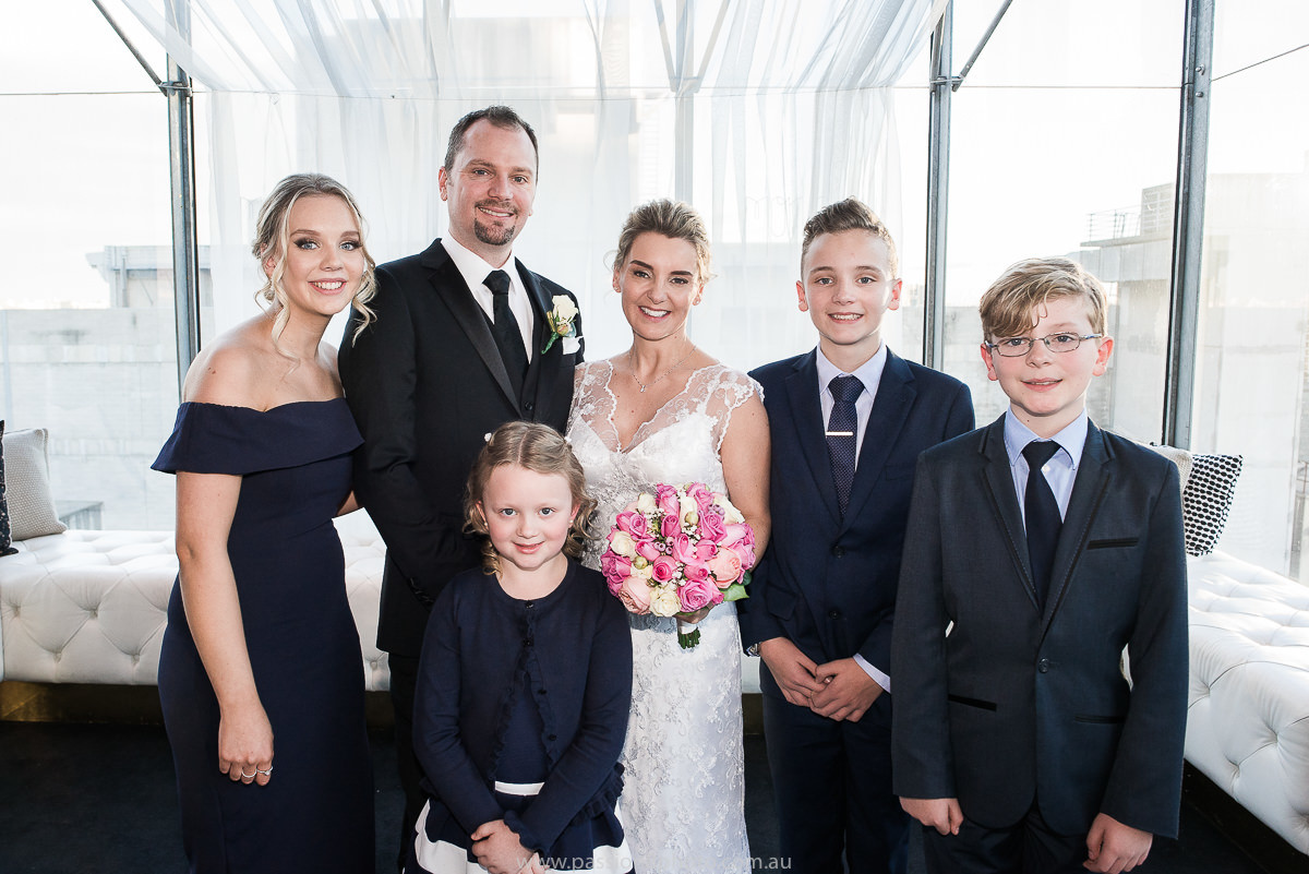 Mon Bijou at Adelphi Wedding family