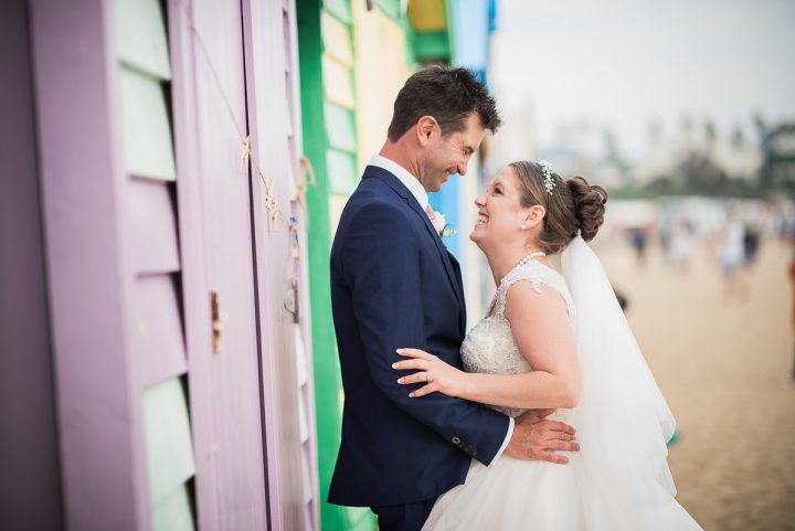 Wedding at the Brighton Savoy bathing box