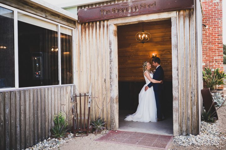 Wedding at the Shearing Shed